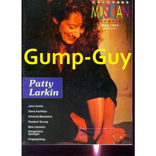 Acoustic Musician magazine May 1994 Patty Larkin John Carlini Gilchrist Mandolin