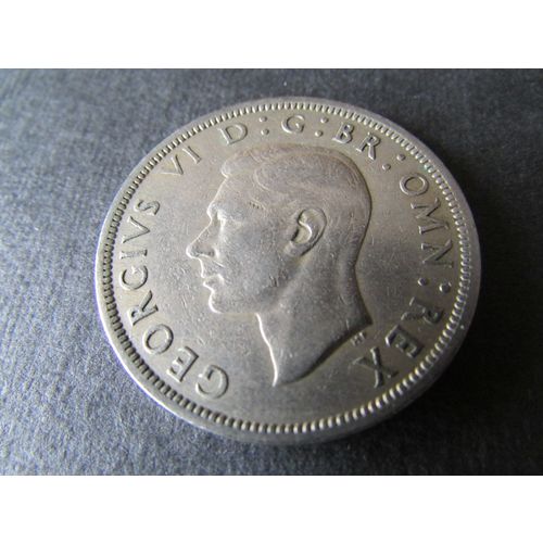 1950 GEORGE VI HALFCROWN. W