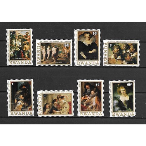 Rwanda 1977 Art - Paintings - Rubens MNH