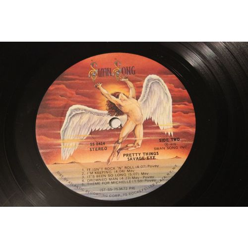 Pretty Things Stickered Promo LP with Original Record Sleeve & Gatefold Cover-SA