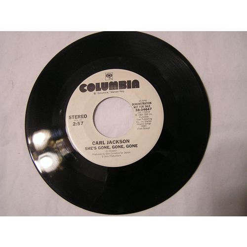 Carl Jackson Promo 45-SHE'S GONE, GONE, GONE STEREO