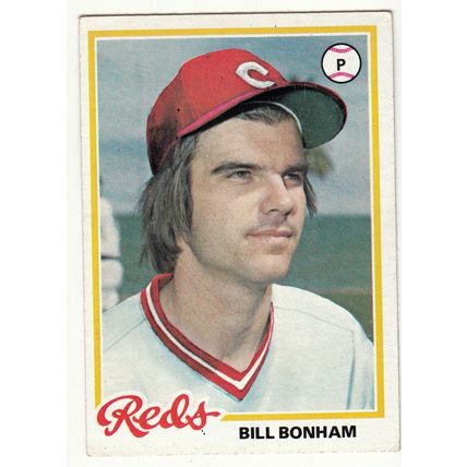 1978 Topps baseball card 276 Bill Bonham - Reds