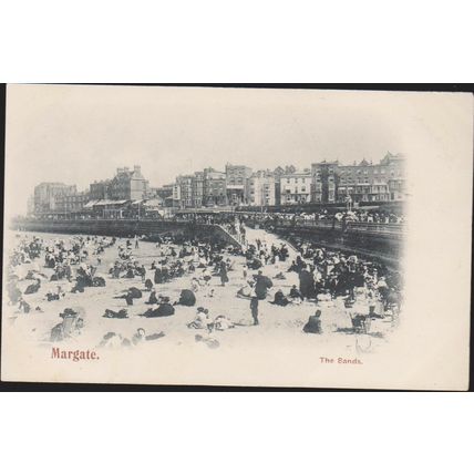 PPC The Sands Margate Kent undivided back c1902