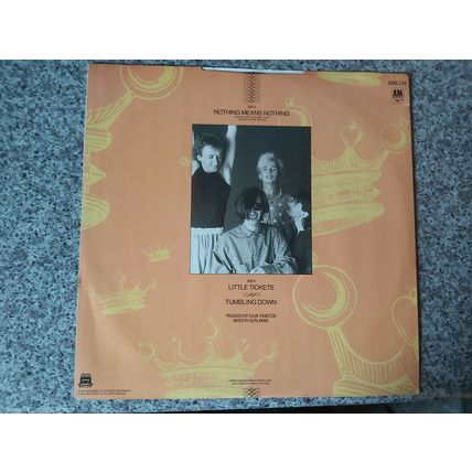 Immaculate Fools ‎– Nothing Means Nothing ( AMX 214) 1984 (EP)