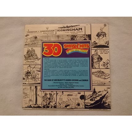 HER MAJESTY’S GUARDS DIVISION BAND – 30 SMASH HITS OF THE WAR YEARS - 12" LP