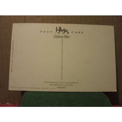 CONISTON FOXHOUNDS, AMBLESIDE, CUMBRIA unused postcard by Sanderson & Dixon =