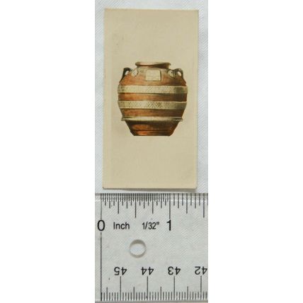 1927 De Reszke Real Photos Antique Pottery No. 1 Tuscany, oil jar (S)