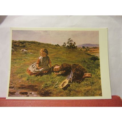 SPRING by William McTaggart unused postcard National Gallery Scotland /