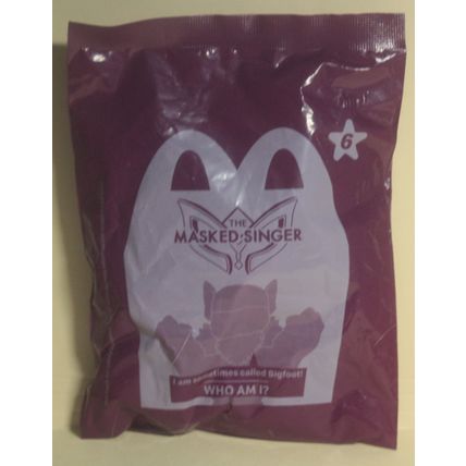 2023 McDonalds The Masked Singer #6 Mint in Package