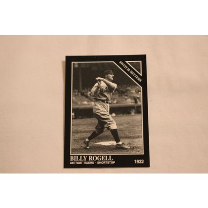 William "Billy" Rogell 1994 The Sporting News Conlon Collection NO. 1236