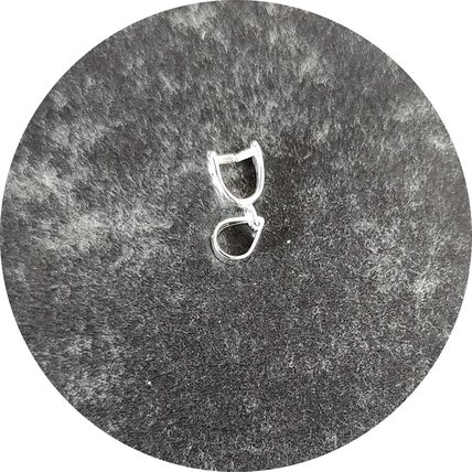 925 Sterling Silver Pendant Mount Bail Medium size High Quality 3 pack sizes C17