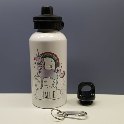 Unicorn Water Bottle For Hallie