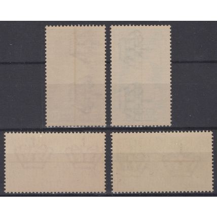 ZAYIX Italy 345-348 MNH* tone line Aeronautical salon Da Vinci CV $830 1223X0001
