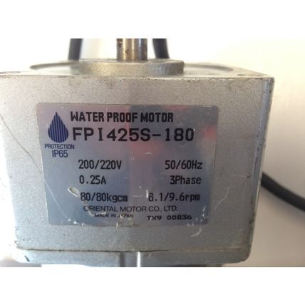 ORIENTAL MOTOR FPI425S-180 Water Proof Motor FPI425S 180,200/220V,0.25A,EP