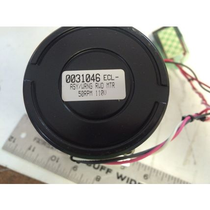 new old ORIENTAL MOTOR 0031046 OM ASY/WRNG STEPPING MOTOR,110 VAC, 50 RPM,BG