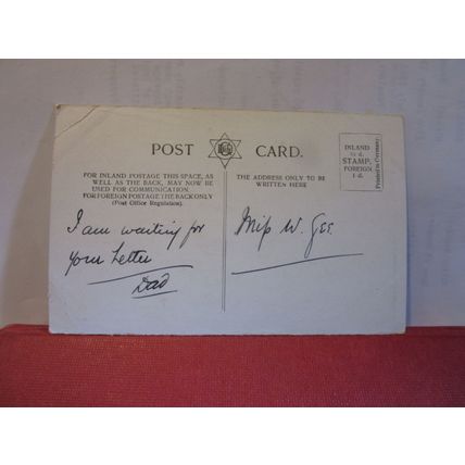 LOCH ARD and BEN LOMOND, SCOTLAND used antique postcard by D G & D =