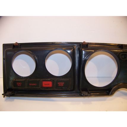 1975 DODGE CORONET DASH INSTRUMENT CLUSTER BEZEL #3592805 3592806