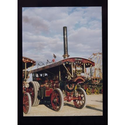 tz0591 - Showmens Traction Engine - Burrell 3912 "Dragon" CO 4485 - photo 7x5