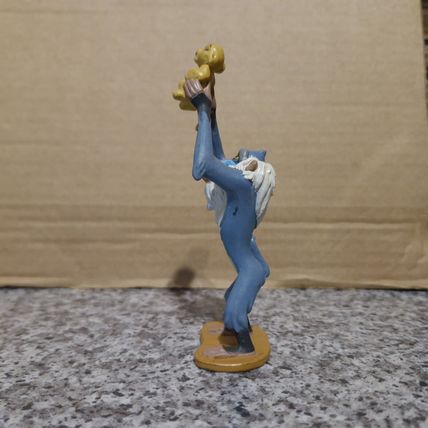 Rafiki Holding Up Baby Simba Disney Figure - Approx 12cm