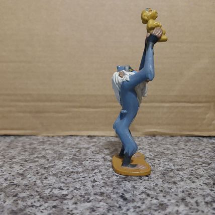 Rafiki Holding Up Baby Simba Disney Figure - Approx 12cm