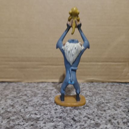 Rafiki Holding Up Baby Simba Disney Figure - Approx 12cm