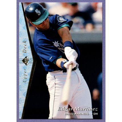 Edgar Martinez 1995 SP Silver #193 Seattle Mariners