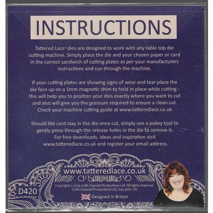 Tattered Lace. Congratulations To You Both Die. Die Cutting Cardmaking Crafts
