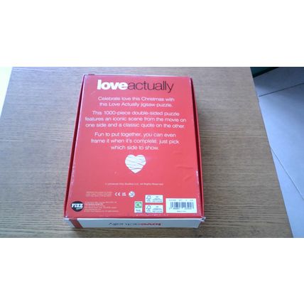 LOVE ACTUALLY Double-Sided Jigsaw Puzzle 1000 Piece 2021