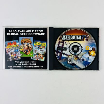 JETFIGHTER IV - FORTRESS AMERICA PC CD-ROM Software Game