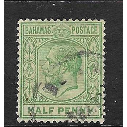 BAHAMAS 1921-37 GV 1/2d USED SG115
