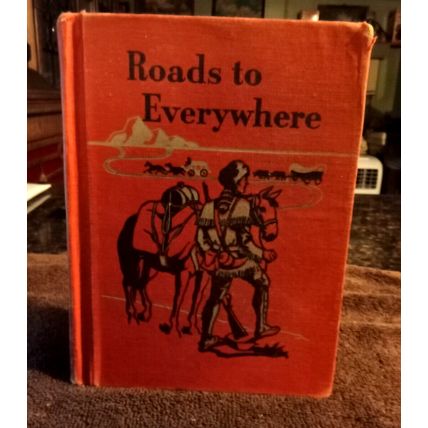 Old Vintage Basic Reader Roads To Everywhere By David H. Russell 1949