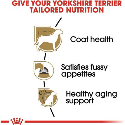 Royal Canin Yorkshire Terrier Adult Dry Dog Food, 10 Lb Bag