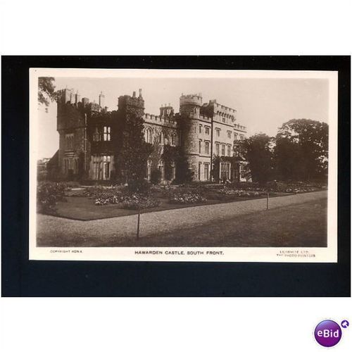 Wales HAWARDEN Castle Postcard by Lilywhite (HDN4)