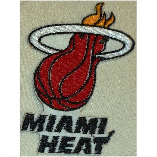 Miami Heat Logo Iron On Patch