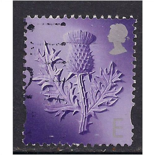 Scotland GB 1999 - 2002 QE2 Euro Post Thistle stamp SG S96.(E190