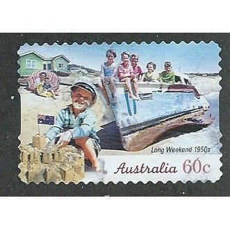 AUS 2010 60c (S/A) 'LONG WEEKEND -1950'S' FINE USED (EBID35-080)