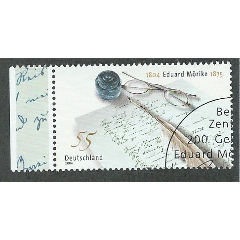 GER 2004 55c 'EDUARD MOERIKE 'FINE USED (EBID49-480)