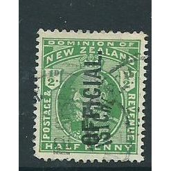 a new zealand stamps sgo73 sg o73 official used a