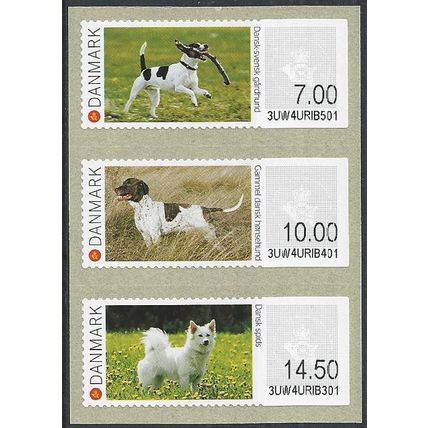 ATM Mi 78/80: 7, 10 & 14 Kr. 50 Dogs.