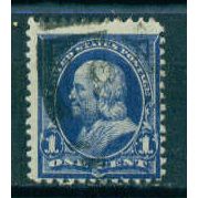 Used 264 1c Benjamin Franklin Average Plus M02984