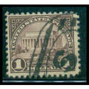 Used 571 $1 Lincoln Memorial Fine M09498