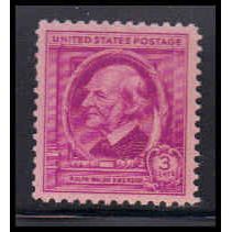 861 3c Ralph Emerson Fine Plus MNH KA2314