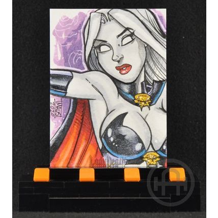 5FINITY Lady Death Goddess Gold – Sketch – Bill Maus