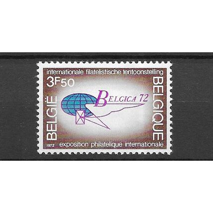 Belgium 1972 3.5f Stamp Exhibition MNH set S.G. 2268