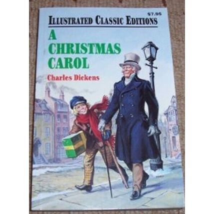 Christmas Carol...Authors: Charles Dickens, Malvina G. Vogel (used paperback)