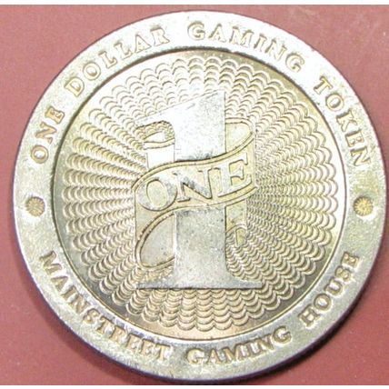 Main Street 101. $1 Casino Token. Black Hawk, CO. 01A.