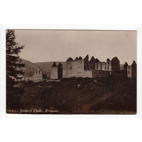 Ruthven now Huntingtower Castle Kingussie Postcard Inverness-shire