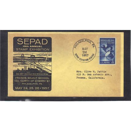 Event SEPAD 1090 3c Steel Industry (Cachet-Typed/A) CV40043