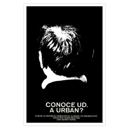 Movie Poster decor wall design 4 film"URBAN? East Germany Dark Art.Cerebral.