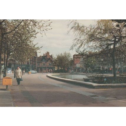 Watford Pond Old Shops 1980s Rare Postcard